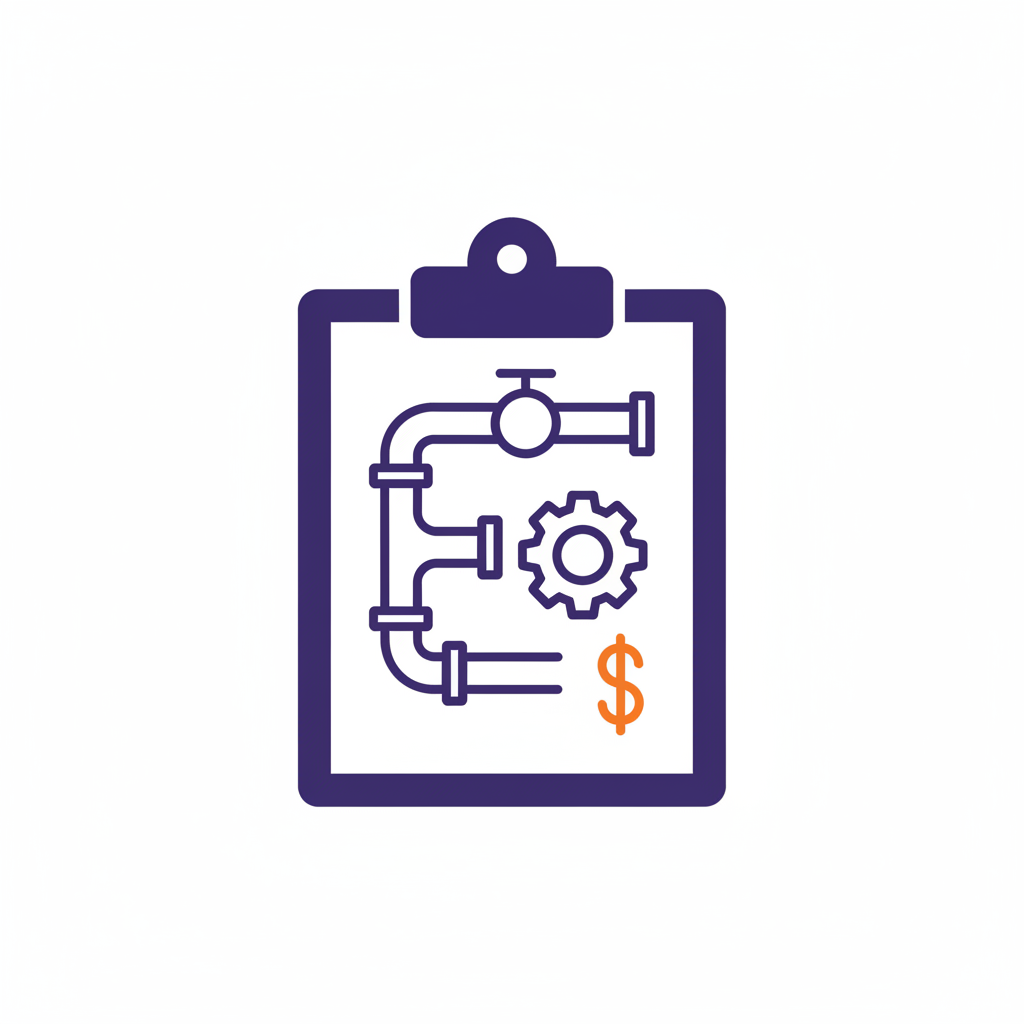 Plumber performing thorough inspection and providing estimate