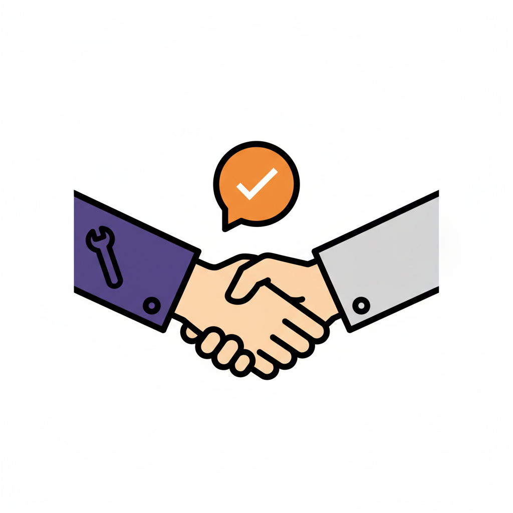 Customer satisfaction follow-up and maintenance advice